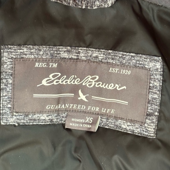 Eddie Bauer Women’s Winter Jacket Size XS Down Women’s Lodge Parka - Picture 11 of 16